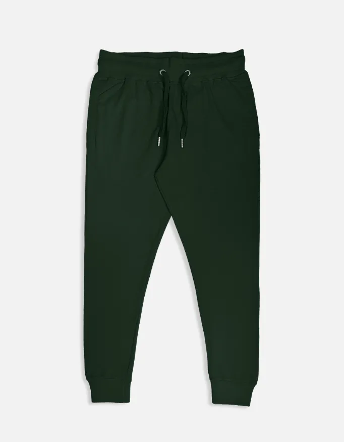 BOTTLE GREEN UNISEX JOGGERS (S)