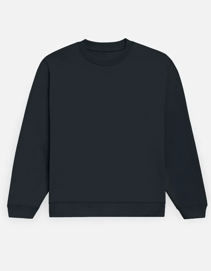 NAVY BLUE UNISEX SWEATSHIRT (XS)