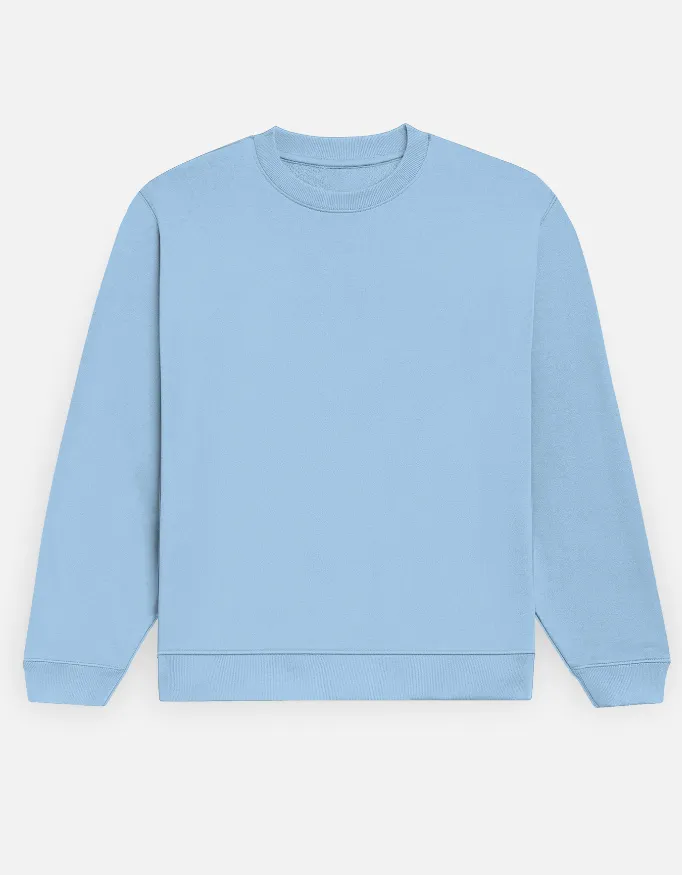 BABY BLUE UNISEX SWEATSHIRT (XS)