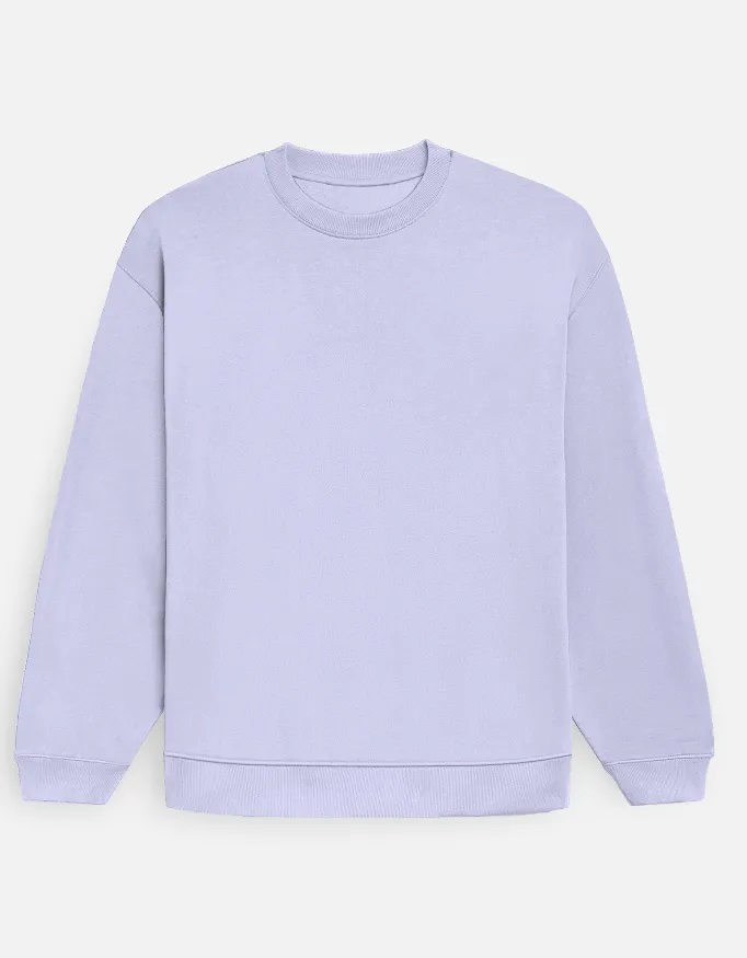 LAVENDER UNISEX OVERSIZED SWEATSHIRT (S)