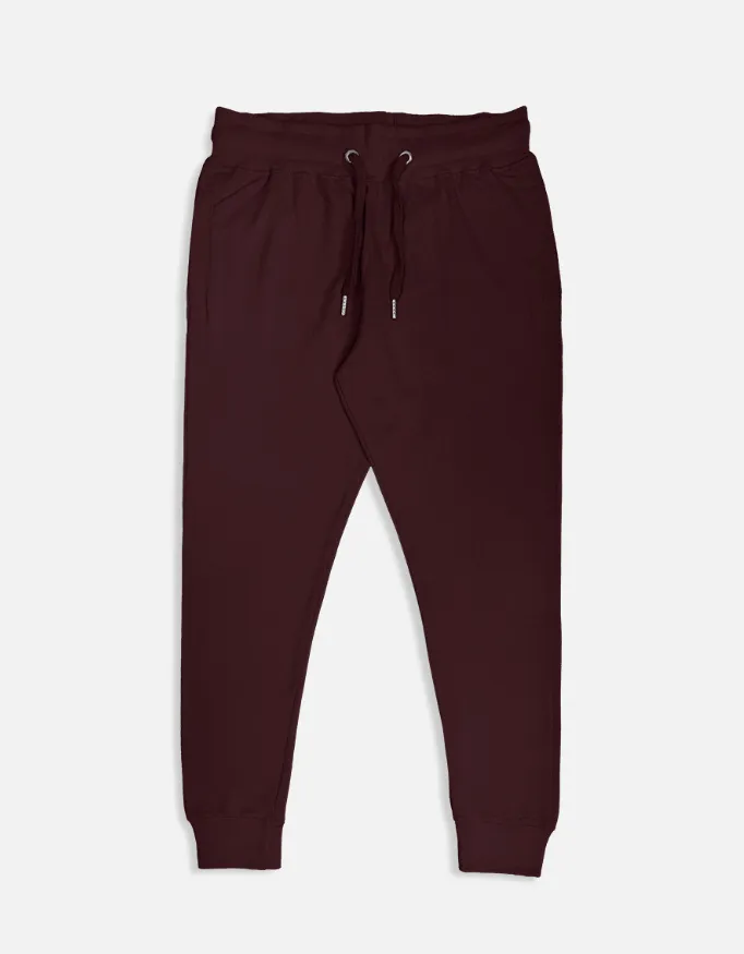 MAROON UNISEX JOGGERS (S)
